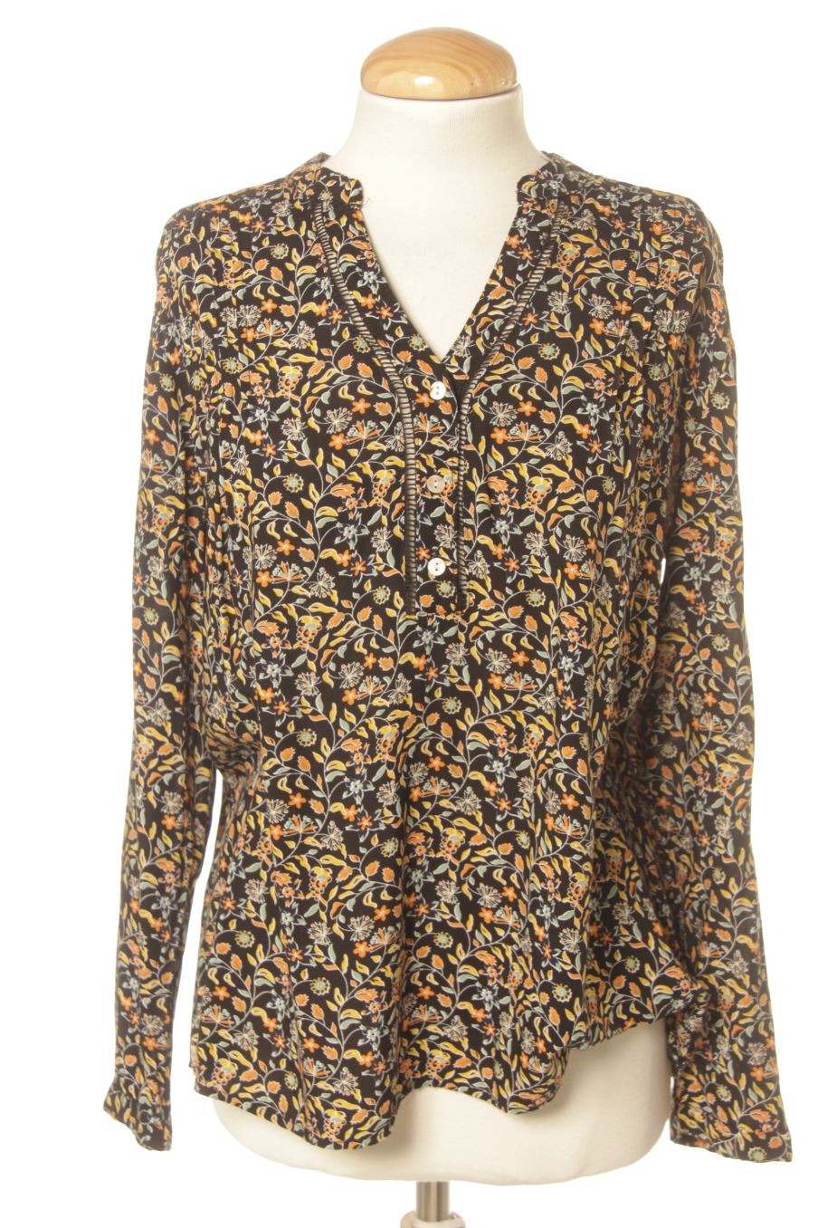 Blouse à manches longues Season de la taille M, de couleur imprimés