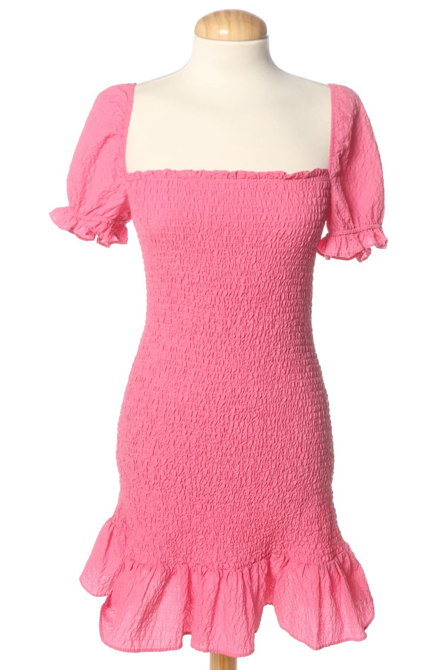 Robe casual Zara de la taille S, de couleur rose