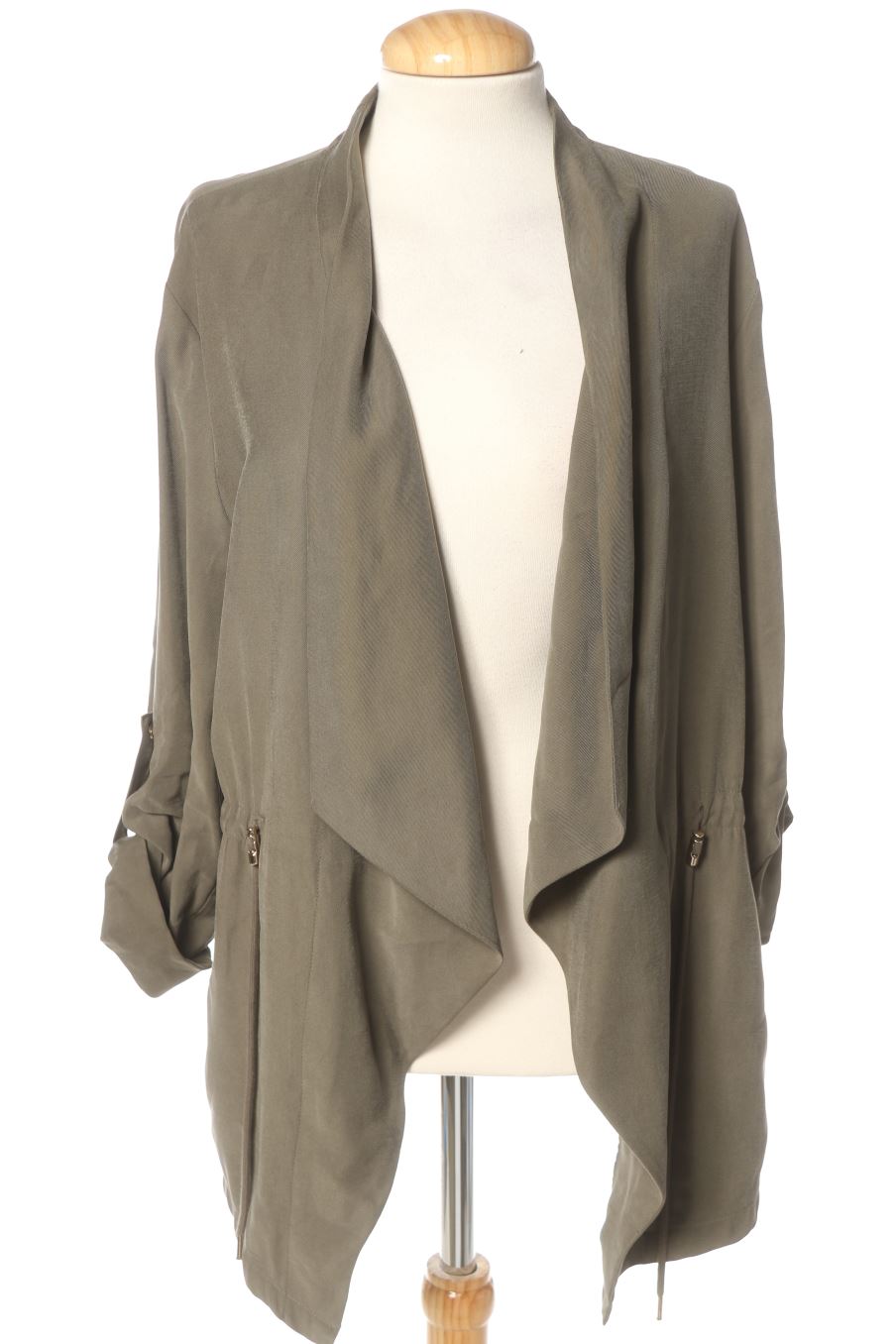 Kimono de Zara de la talla M, de color verde