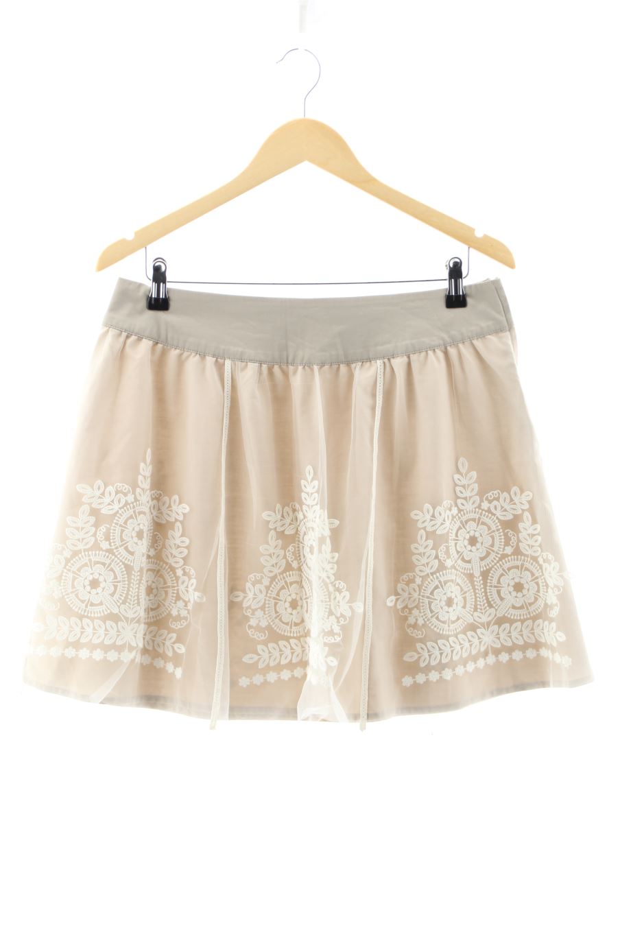 Jupe Promod de la taille 40, de couleur beige