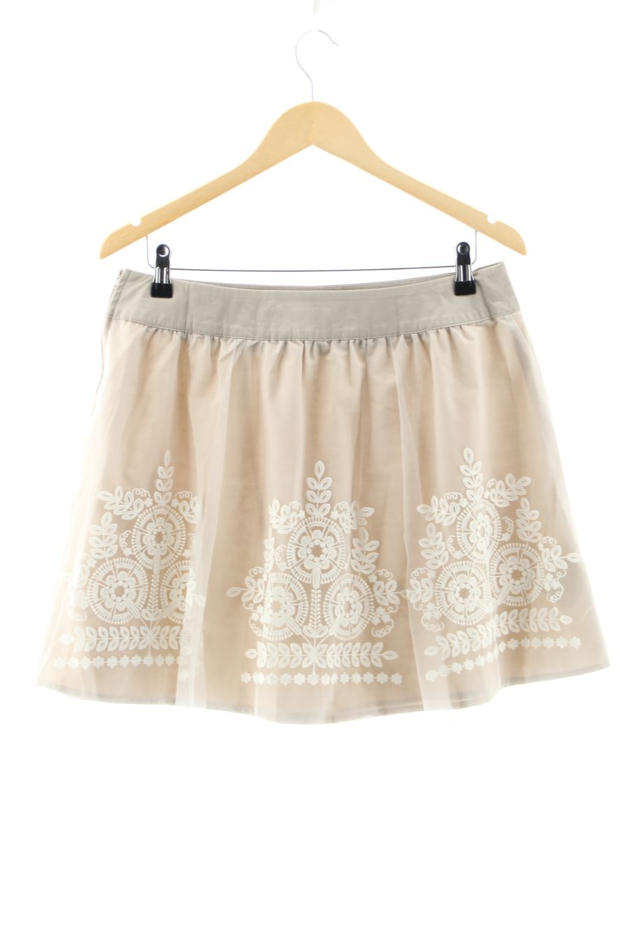 Jupe Promod de la taille 40, de couleur beige