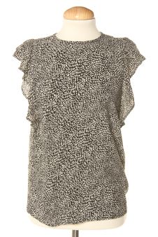 Blusa de manga corta XS Stradivarius, foto 1 de 2