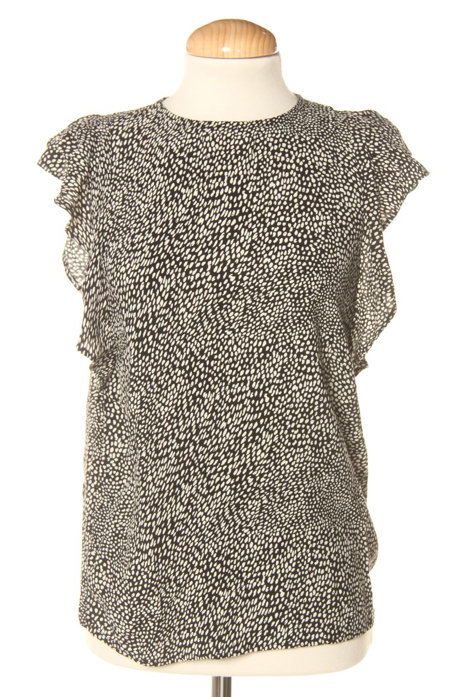 Blusa de manga corta de Stradivarius de la talla XS, de color estampado