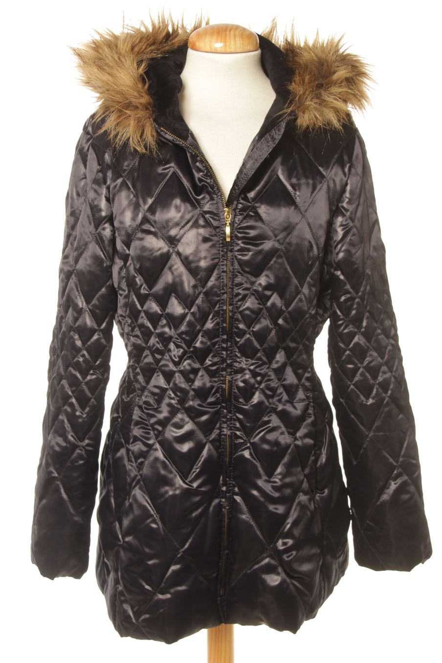 Abrigo de Liz Claiborne de la talla L, de color azul marino