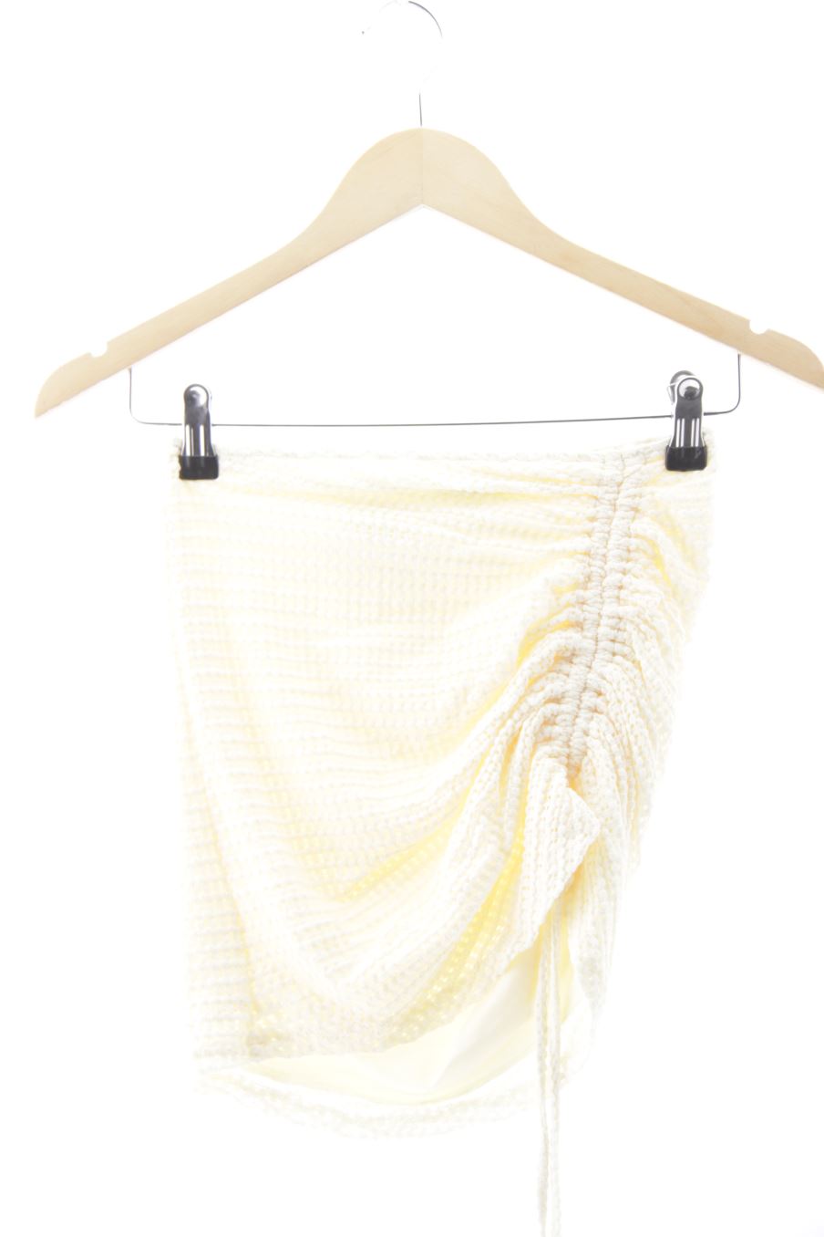 Jupe FASHIONNOVA de la taille S, de couleur jaune