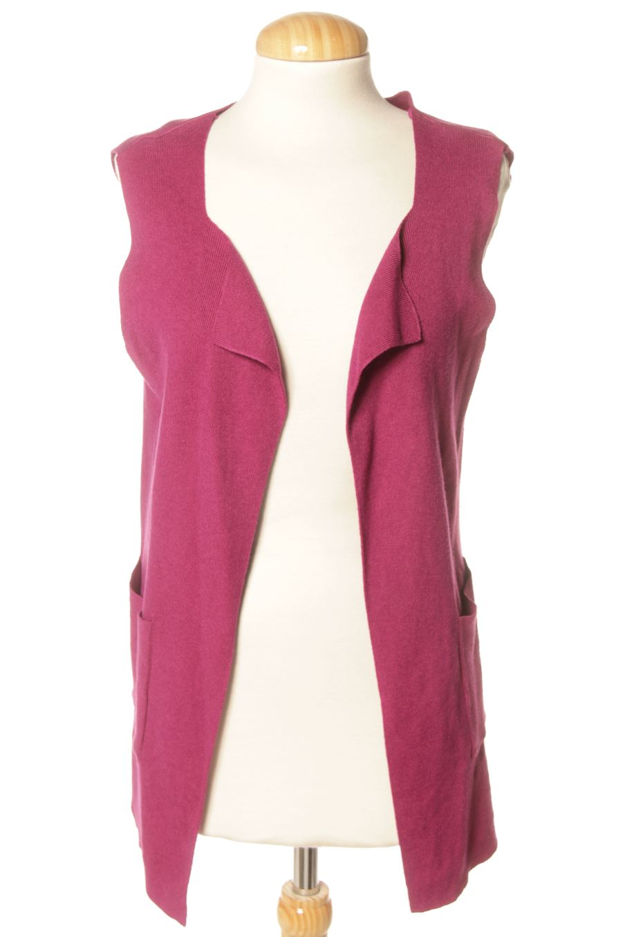 Boléro sans manches Maglificio Silo de la taille M, de couleur pourpre