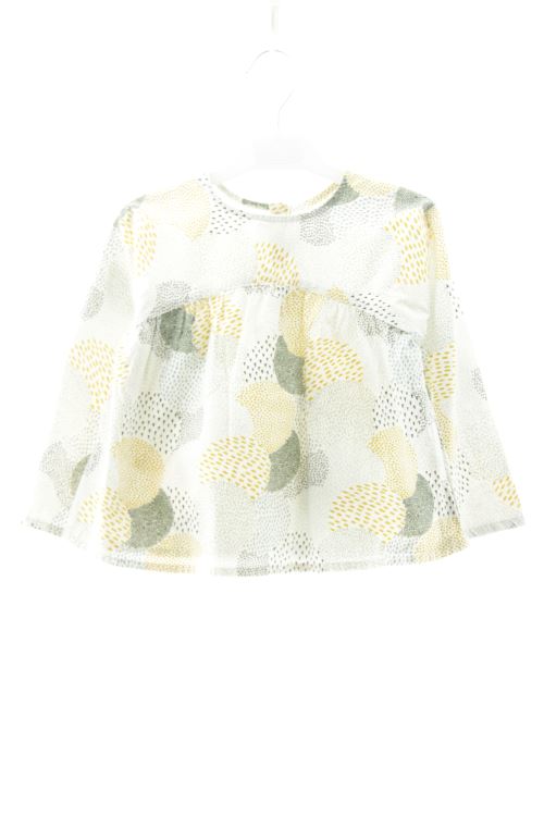 Blusa a maniche lunghe