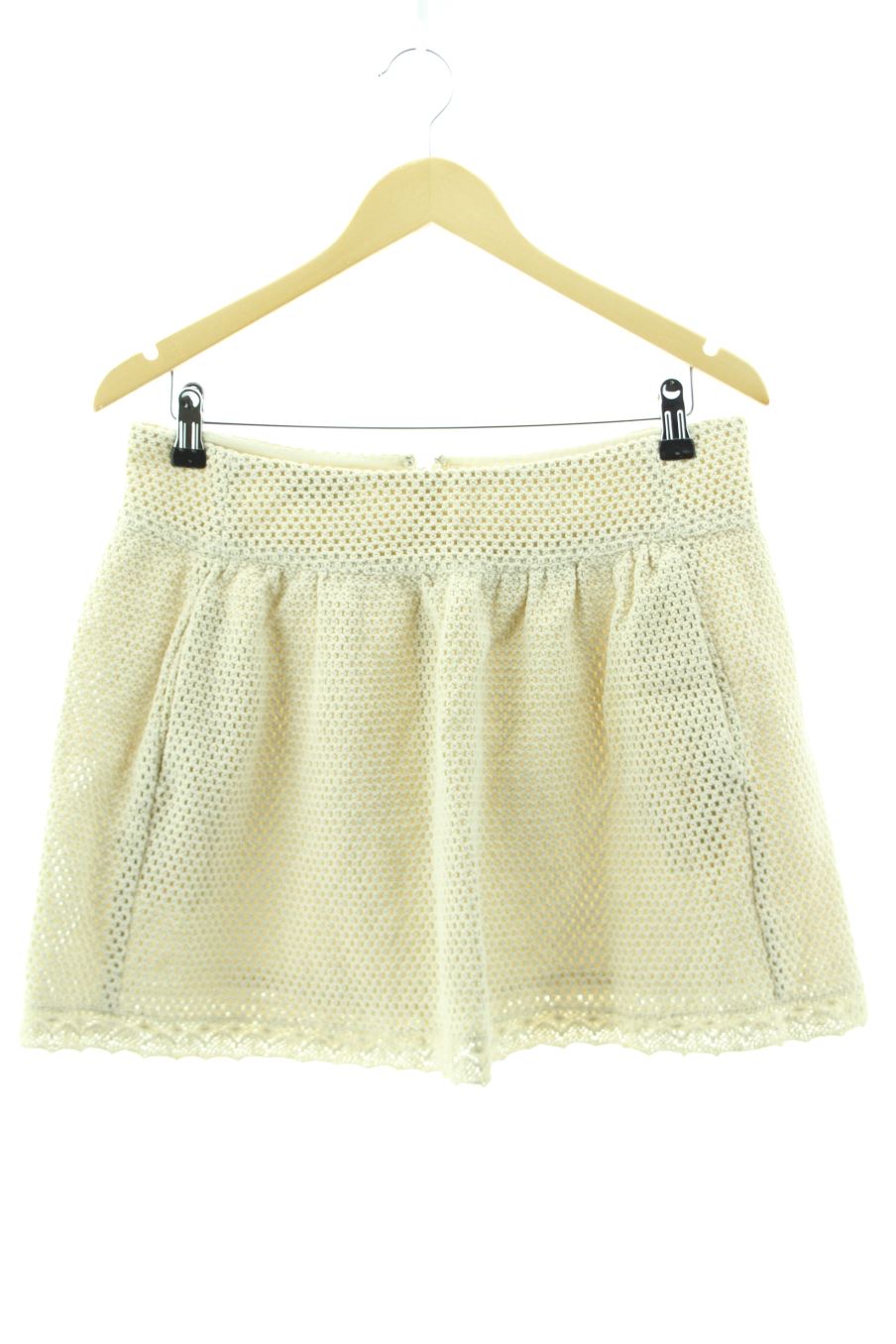 Jupe Zara de la taille M, de couleur beige