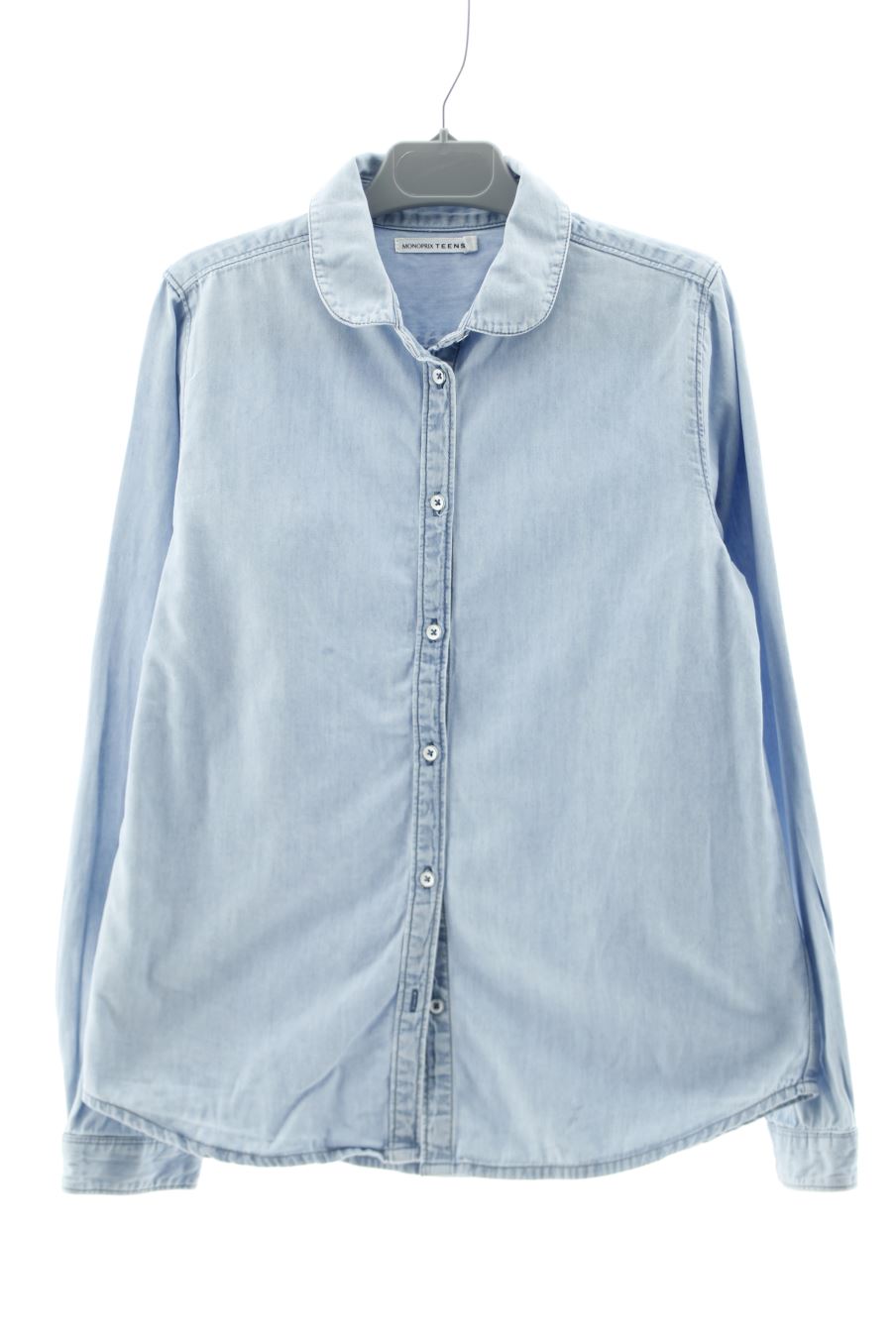 Chemise manches longues Monoprix de la taille 12 ans de denim de seconde main