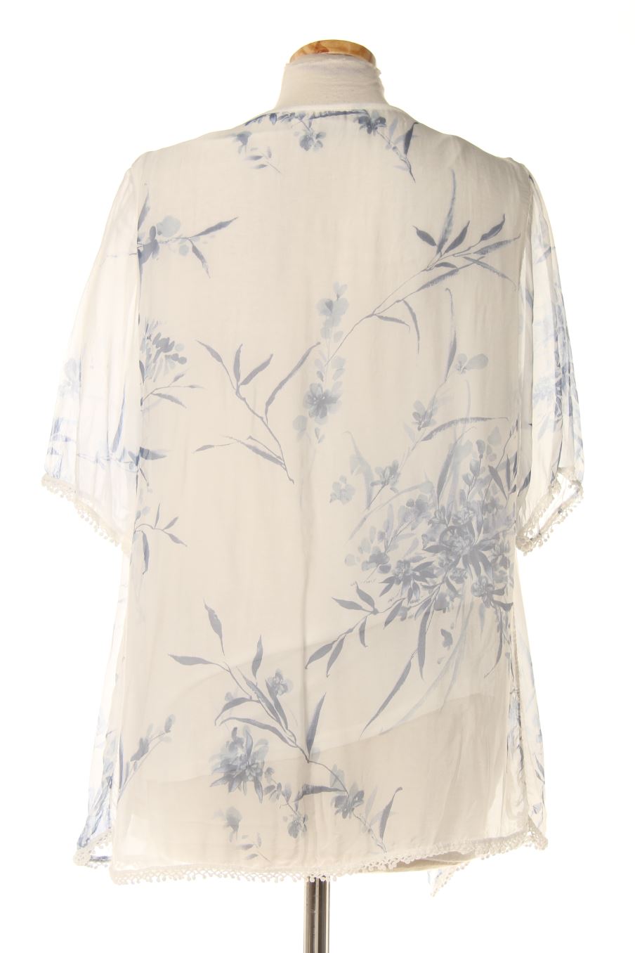 Kimono de Alice Rinaldi de la talla S, de color blanco