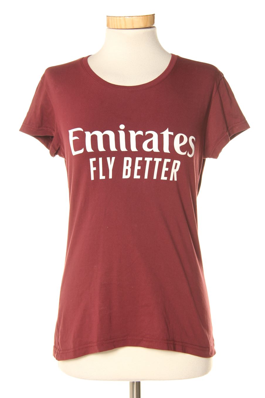 T-Shirt von Emirates Größe S, Farbe Bordeaux, für