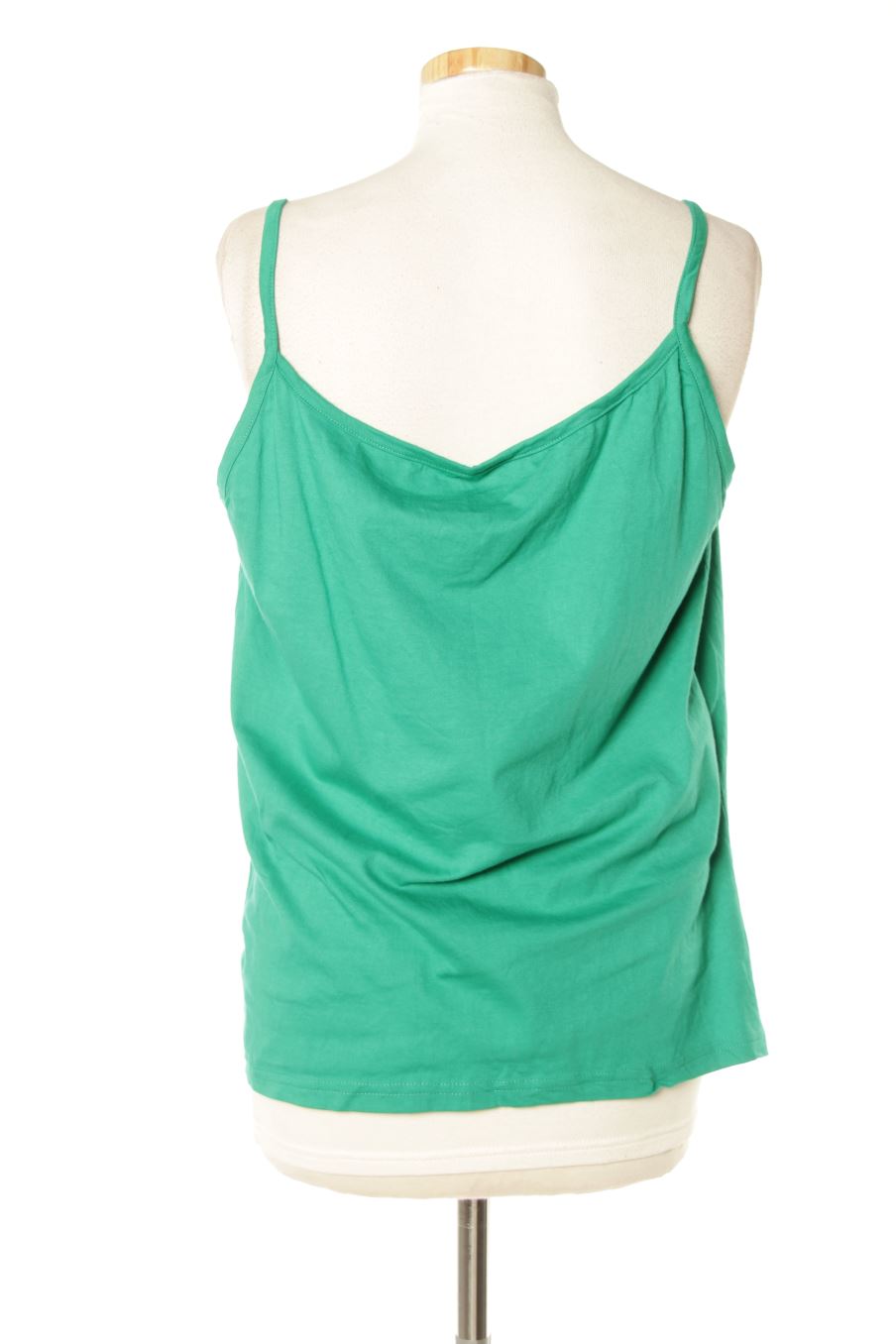 Camiseta sin mangas de PERCENTIL de la talla L, de color verde