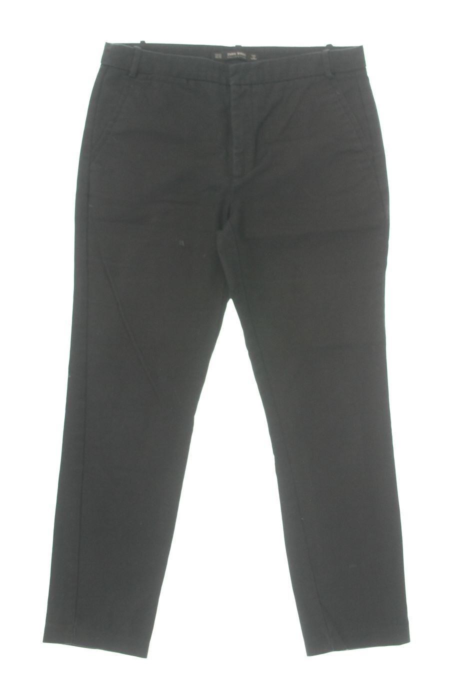 Pantalón de Zara de la talla 38, de color negro