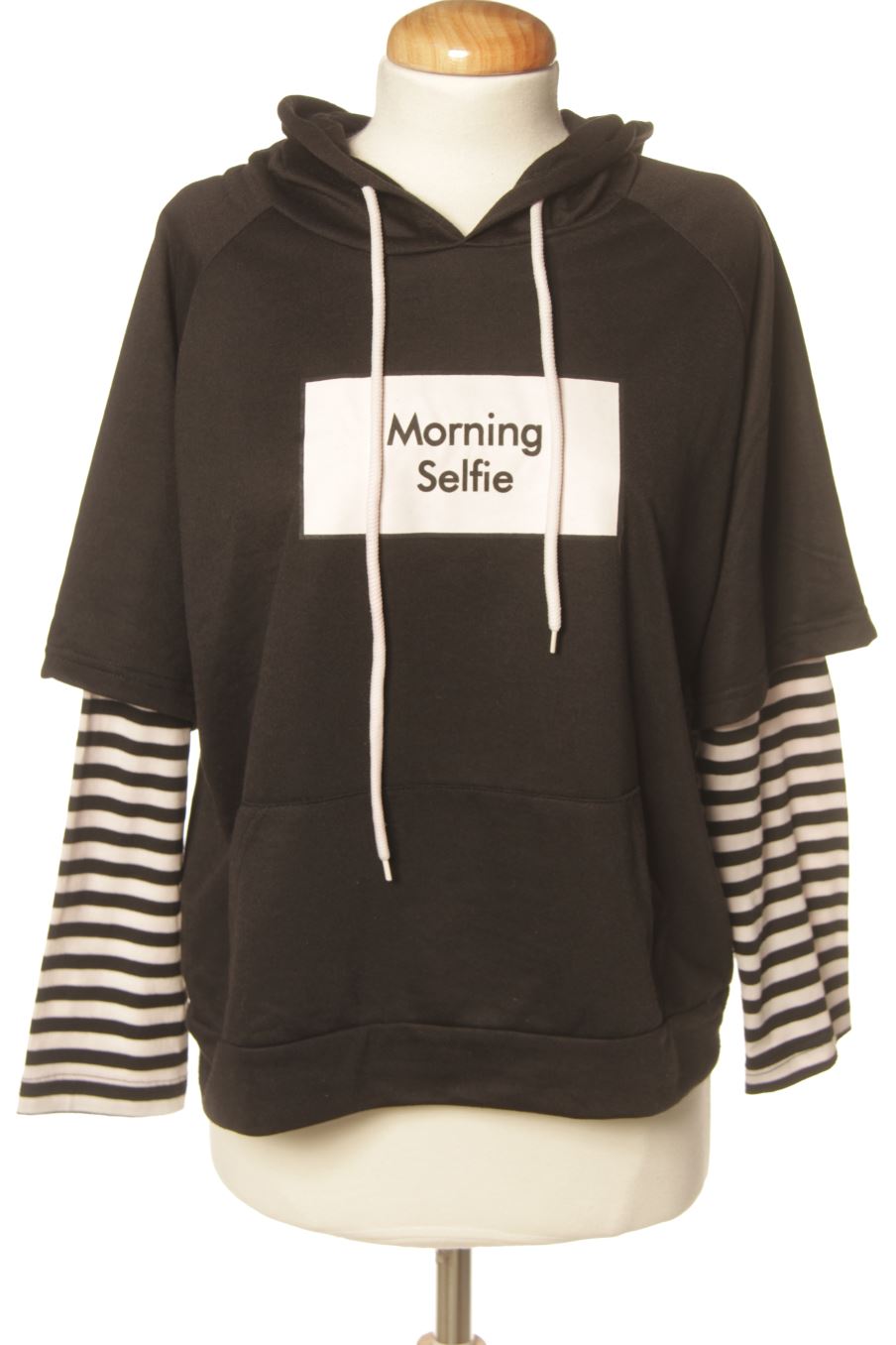 Sweat PERCENTIL de la taille L, de couleur noir