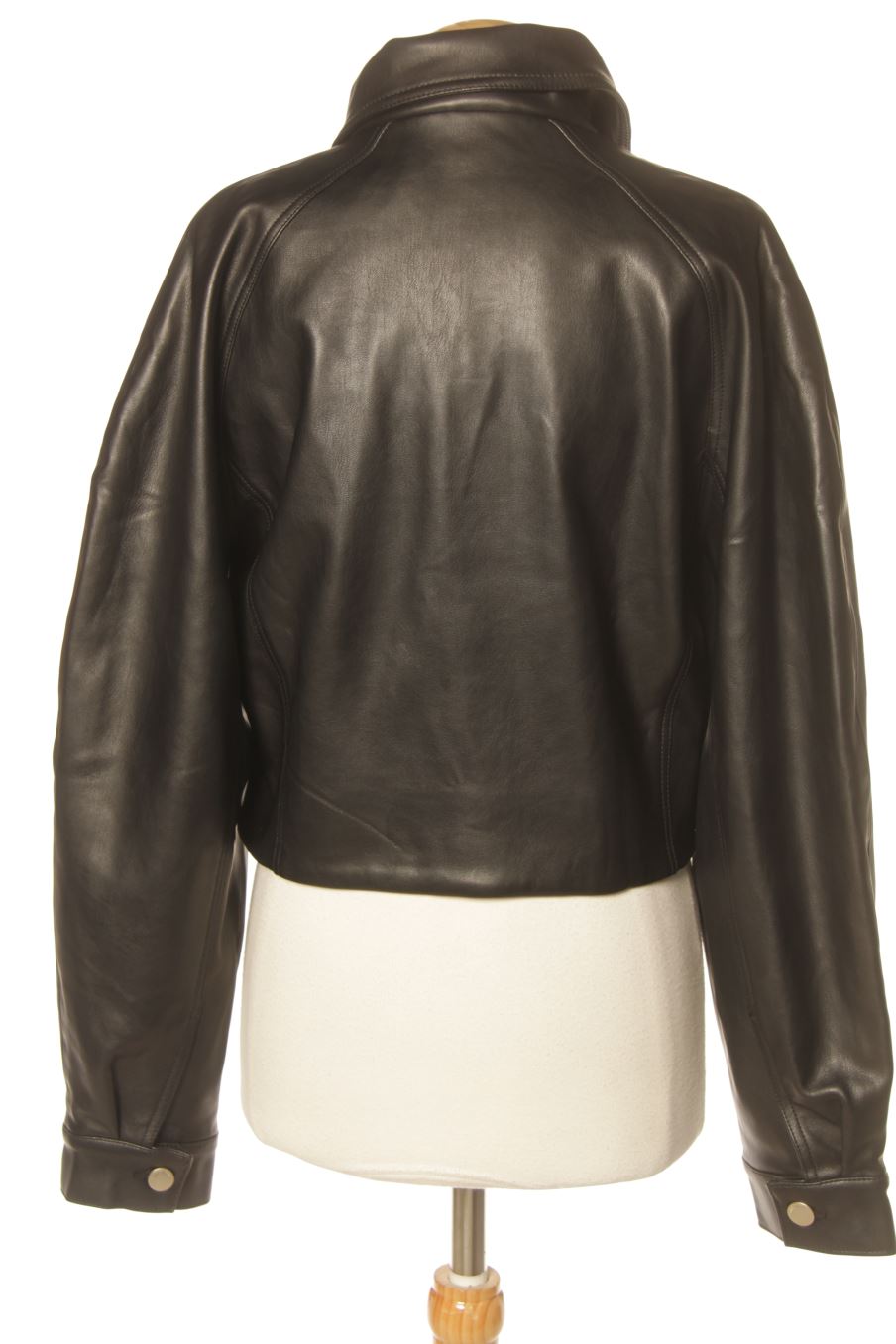 Blouson Mango de la taille S, de couleur noir de synthétique