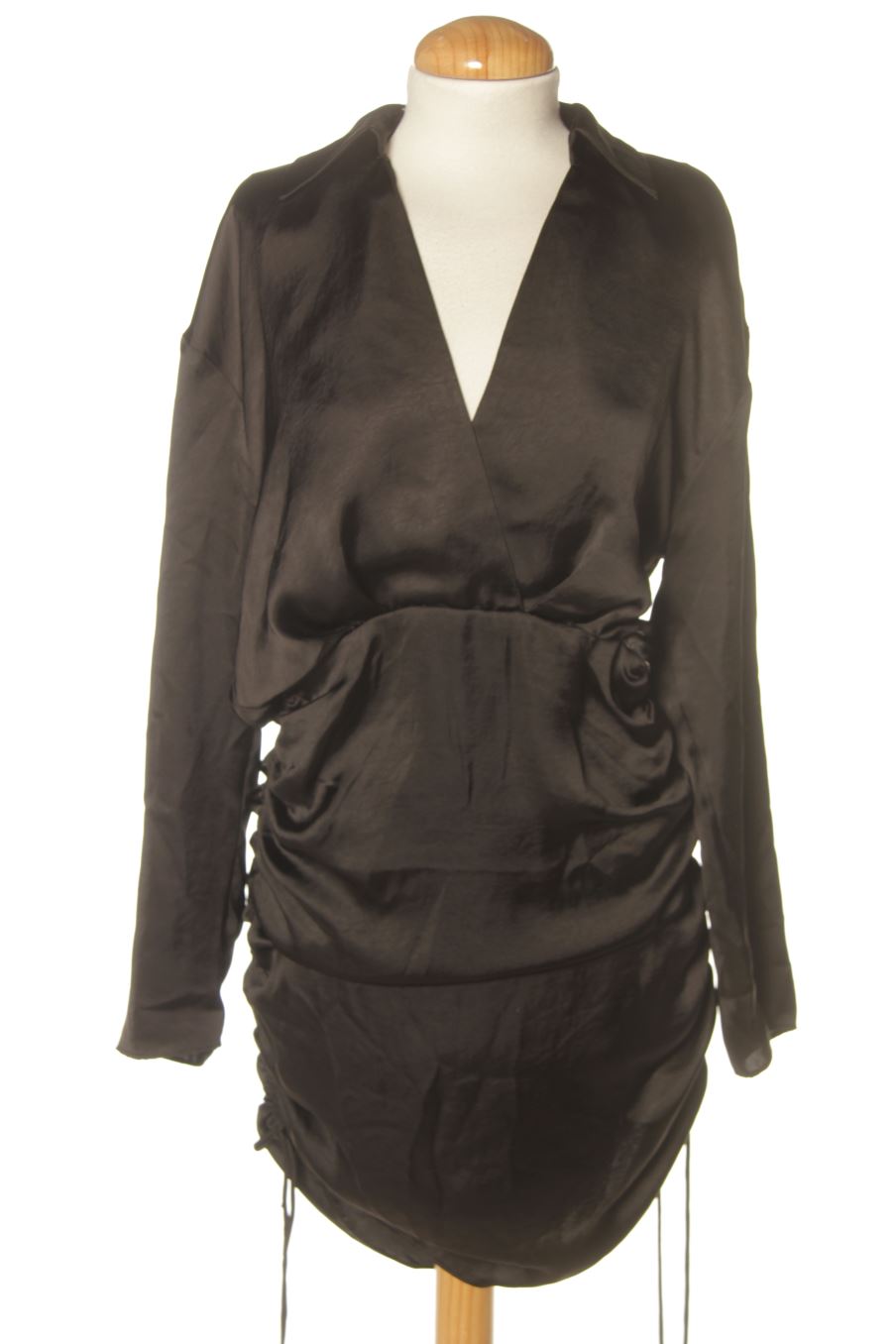 Einfaches Kleid von Zara Größe XS, Farbe Schwarz, für