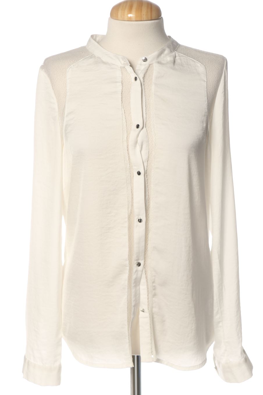 Blusa a maniche lunghe de Le temps des cerises de la talla S, de color bianco