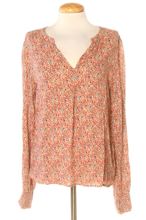 Blusa a maniche lunghe