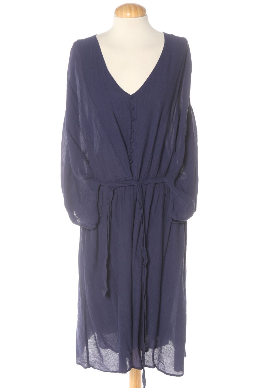 Vestido casual de Mango de la talla SUPER XXL, de color azul marino