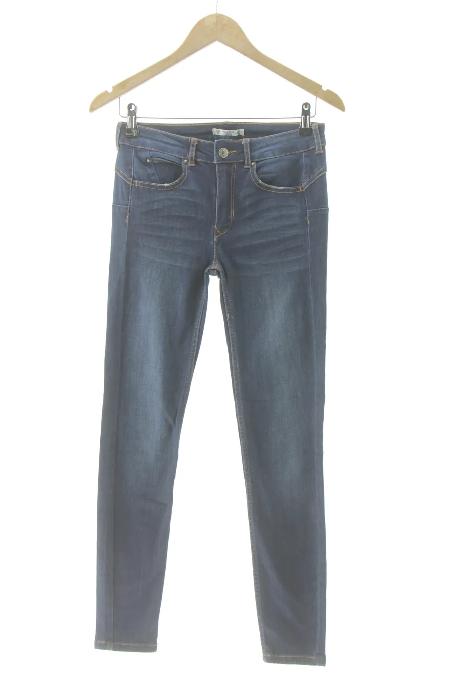 Vaquero de Stradivarius de la talla 36, de color azul de ropa vaquera