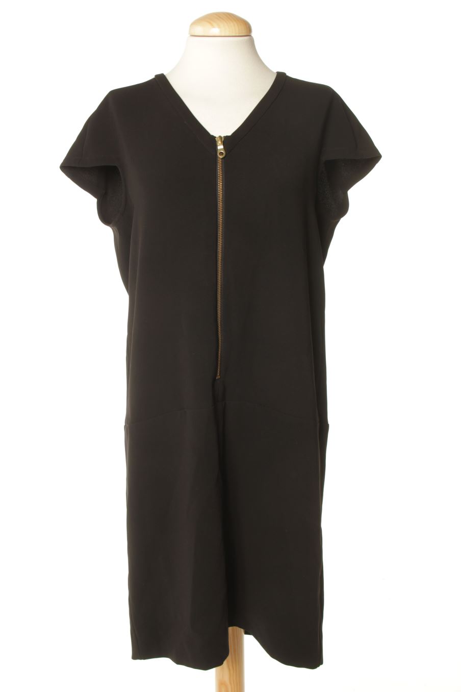 Vestido casual de Gerard Darel de la talla 40, de color negro