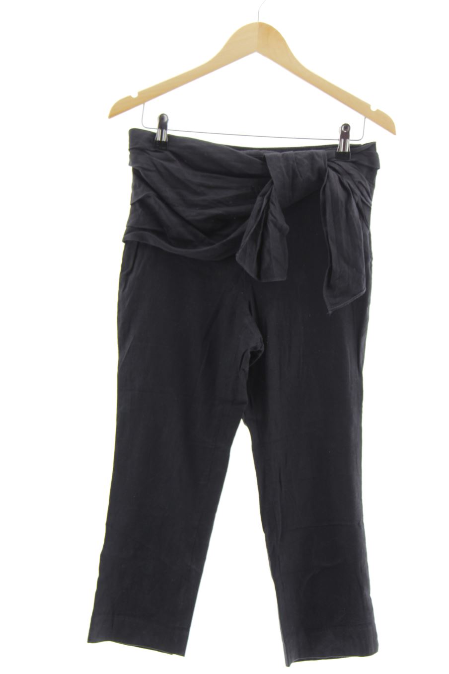 Pantalón de Zara de la talla S, de color negro
