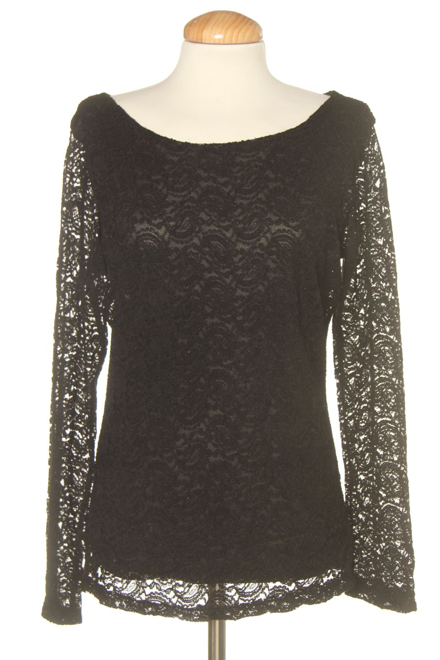 Blusa a maniche lunghe de PERCENTIL de la talla L, de color nero