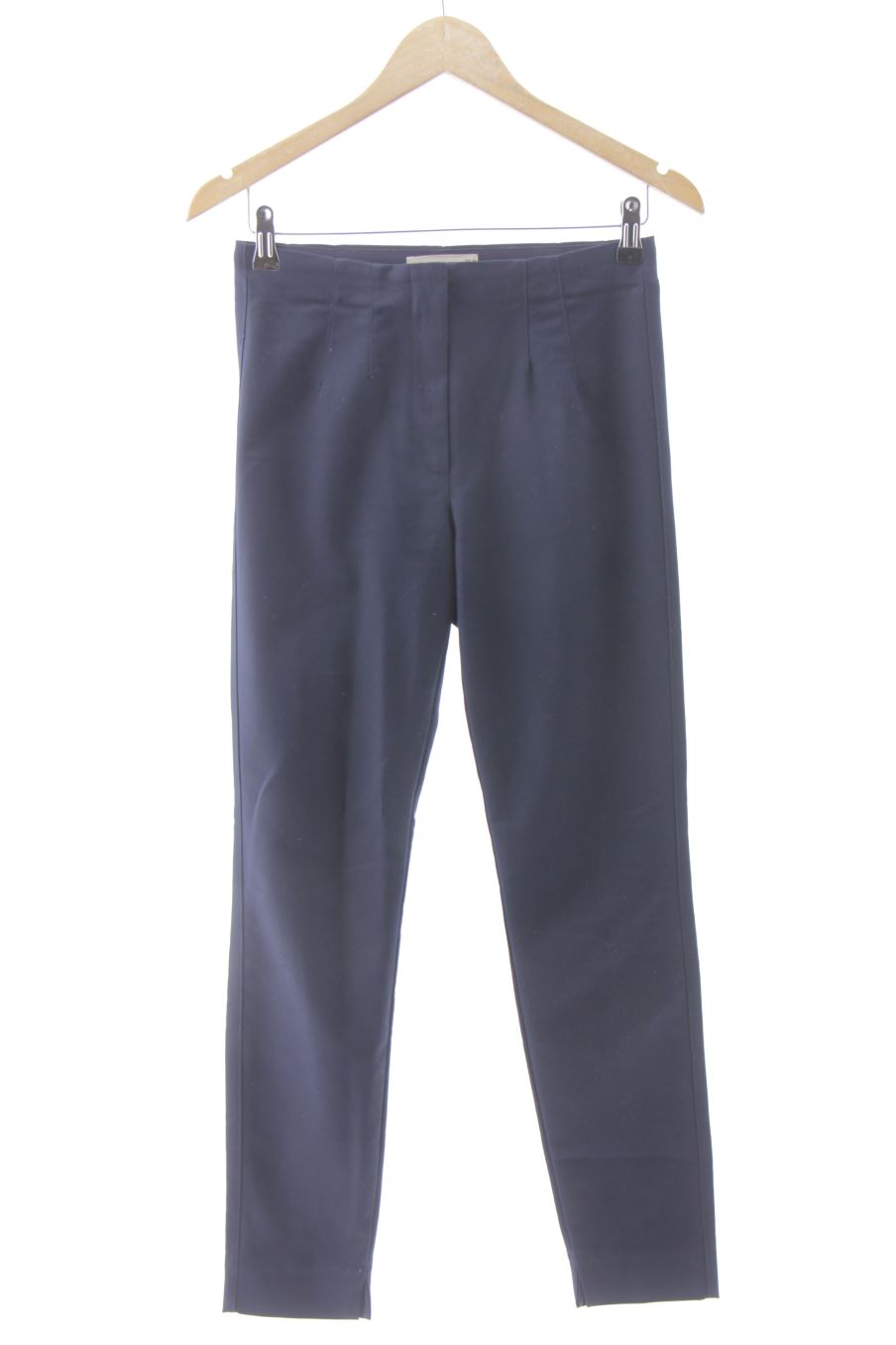 Pantalon Mango de la taille 36, de couleur bleu marine
