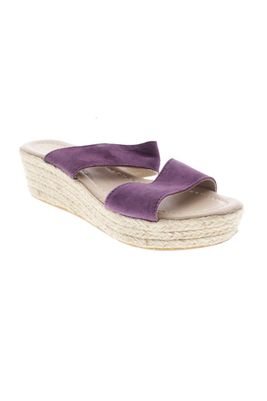 Plataformas de MASCARÓ de la talla 39, de color morado de
