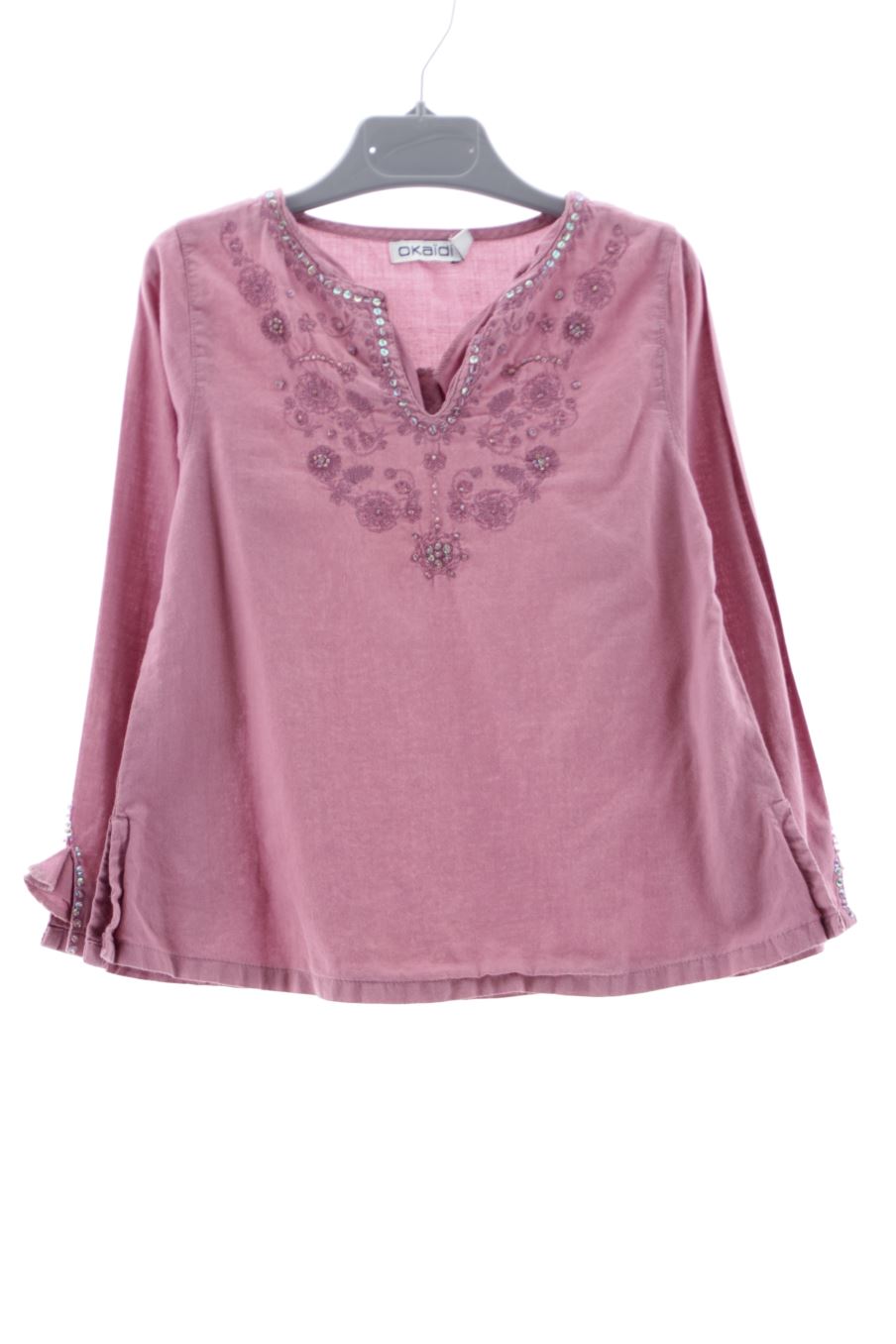 Blouse à manches longues Okaidi de la taille 3 ans de seconde main