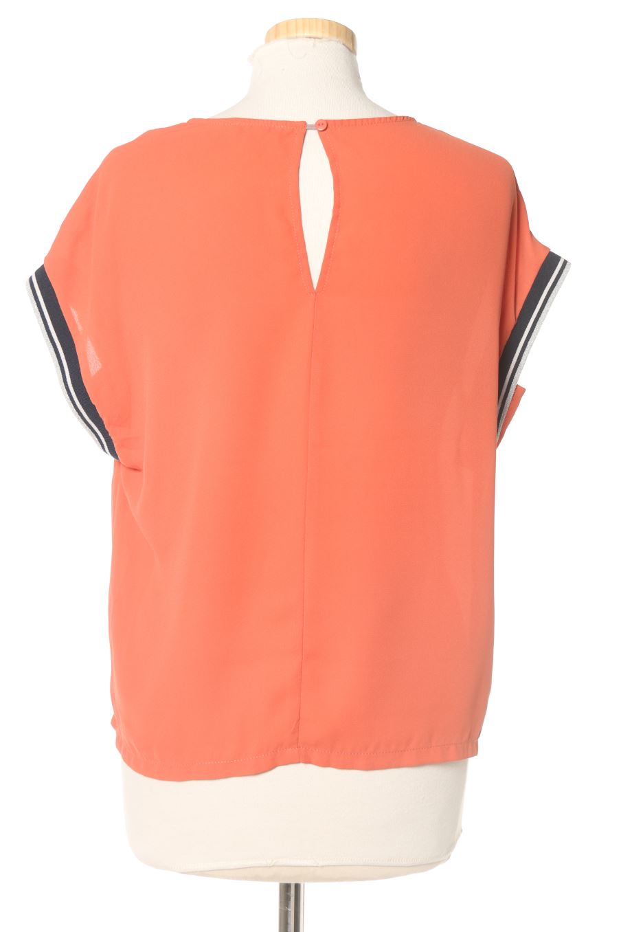 Blouse à manches courtes Best Mountain de la taille XS, de couleur marron