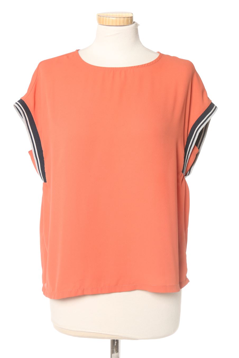 Blouse à manches courtes Best Mountain de la taille XS, de couleur marron