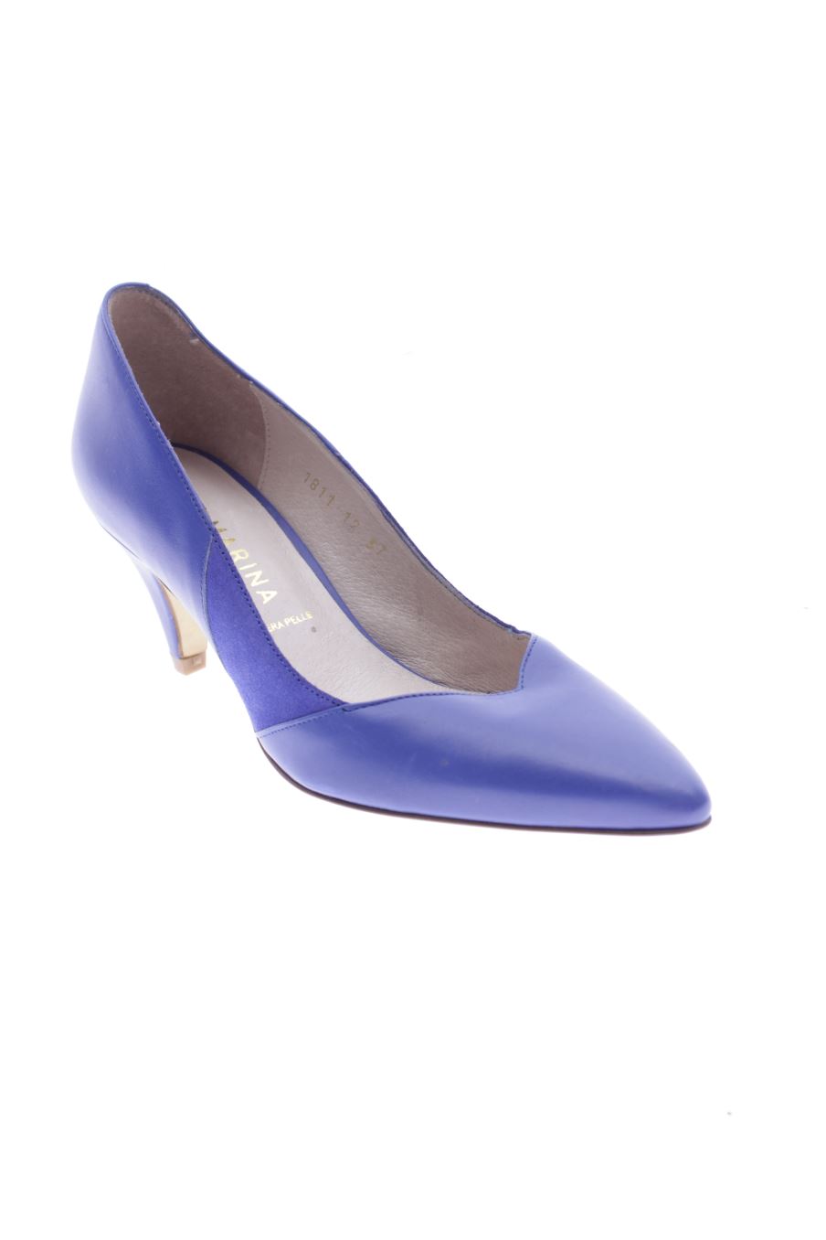 Zapatos de tacon de San Marina de la talla 37, de color azul de