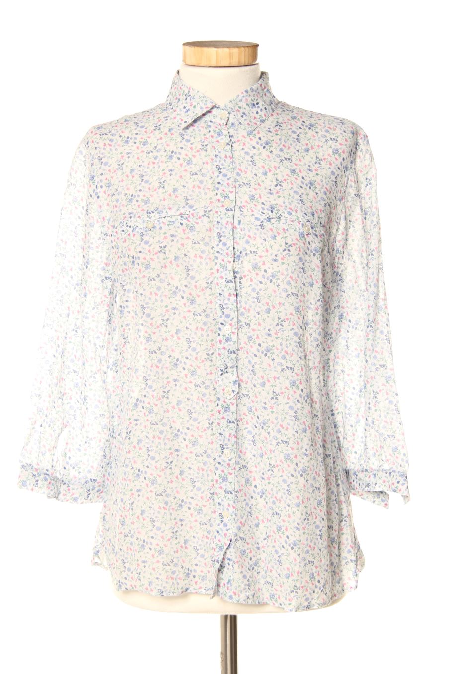 Camisa de Massimo Dutti de la talla 40, de color flores