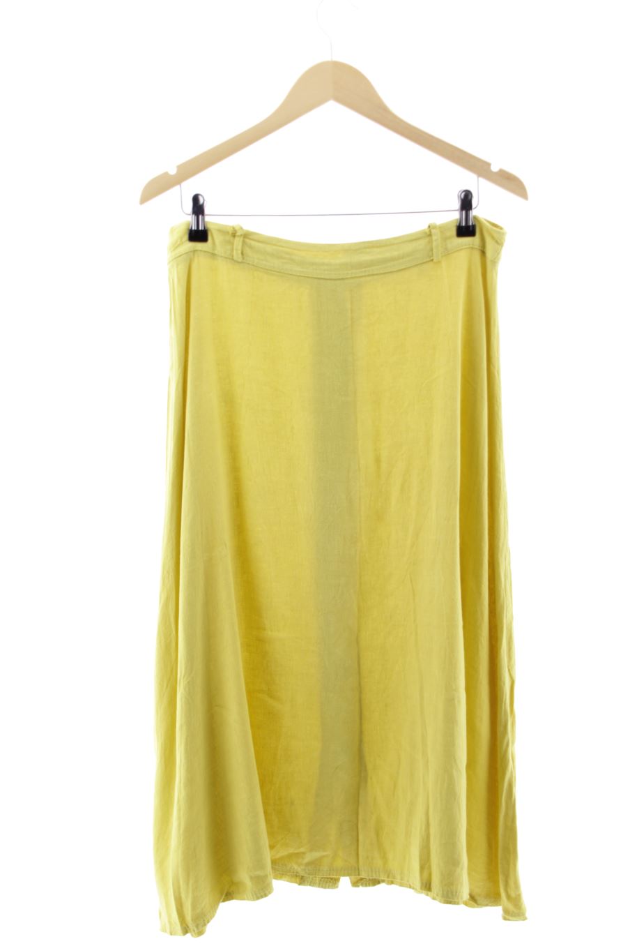 Falda de PERCENTIL de la talla 44, de color mostaza