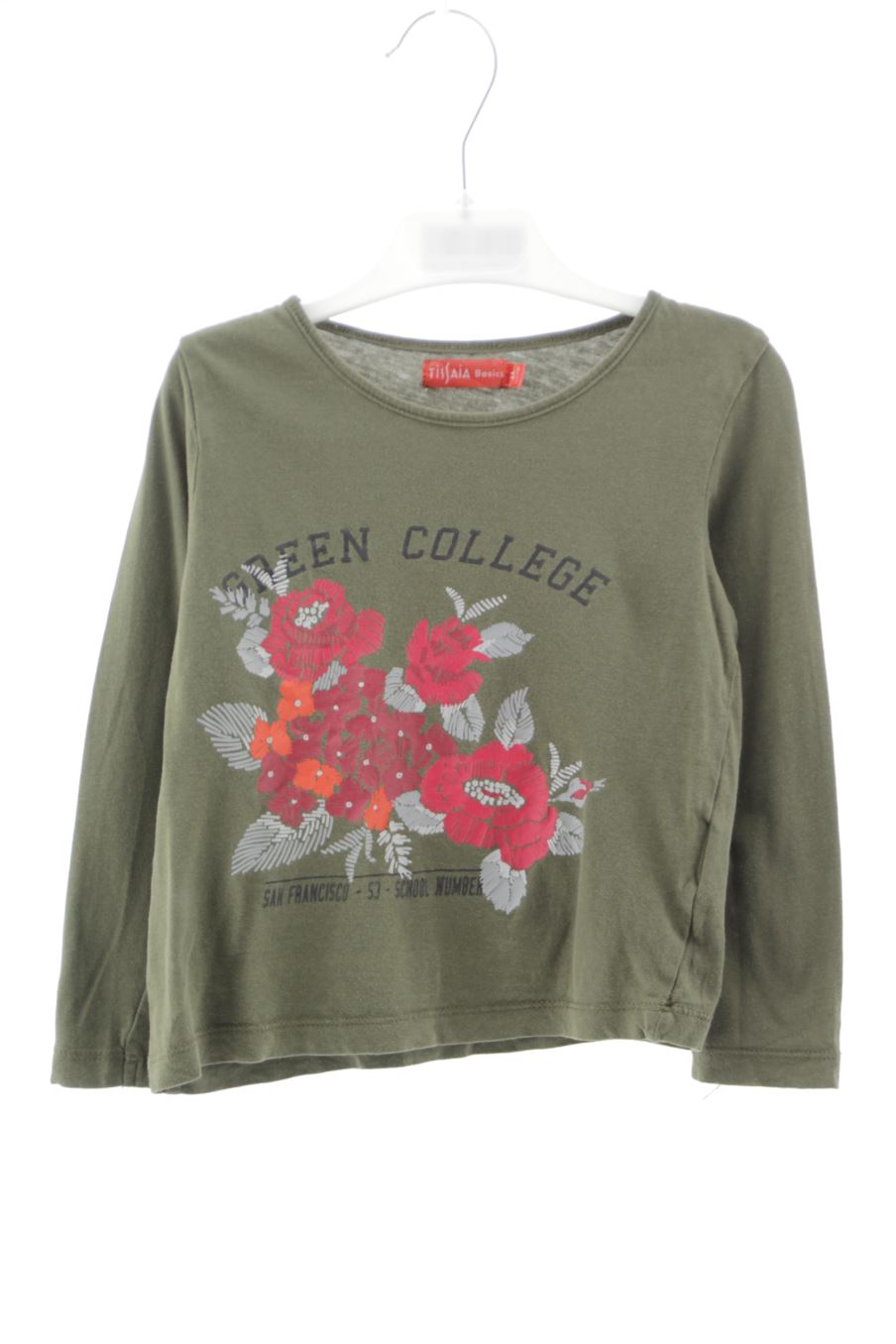 T-shirt manches longues Tissaia de la taille 4 ans de seconde main