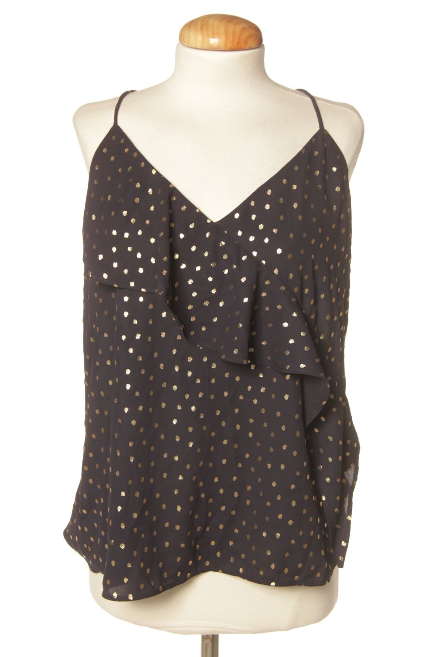 Top Zara de la taille L, de couleur bleu marine