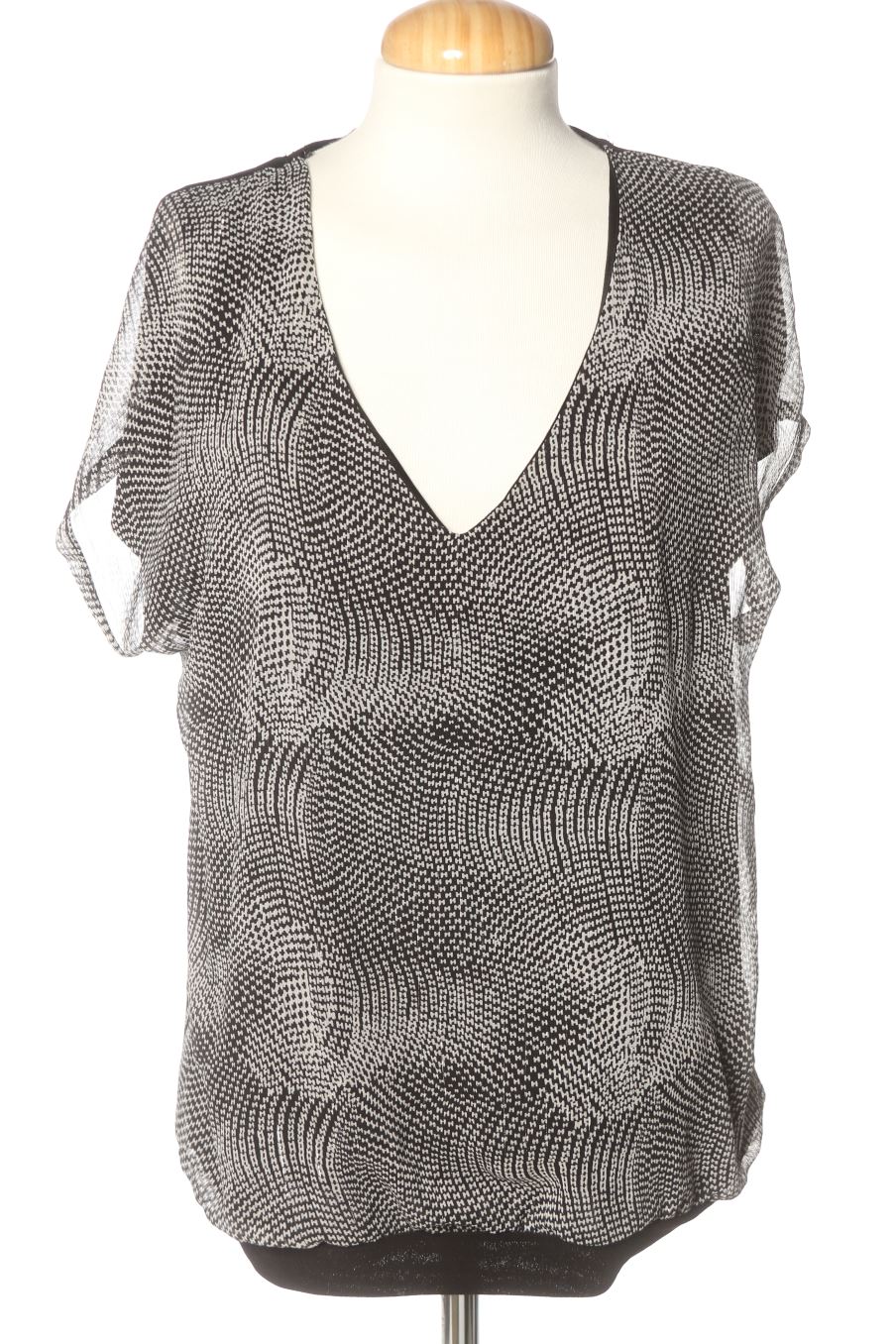 Kurzärmelige Bluse von LH Größe L, Farbe Aufdruck, für