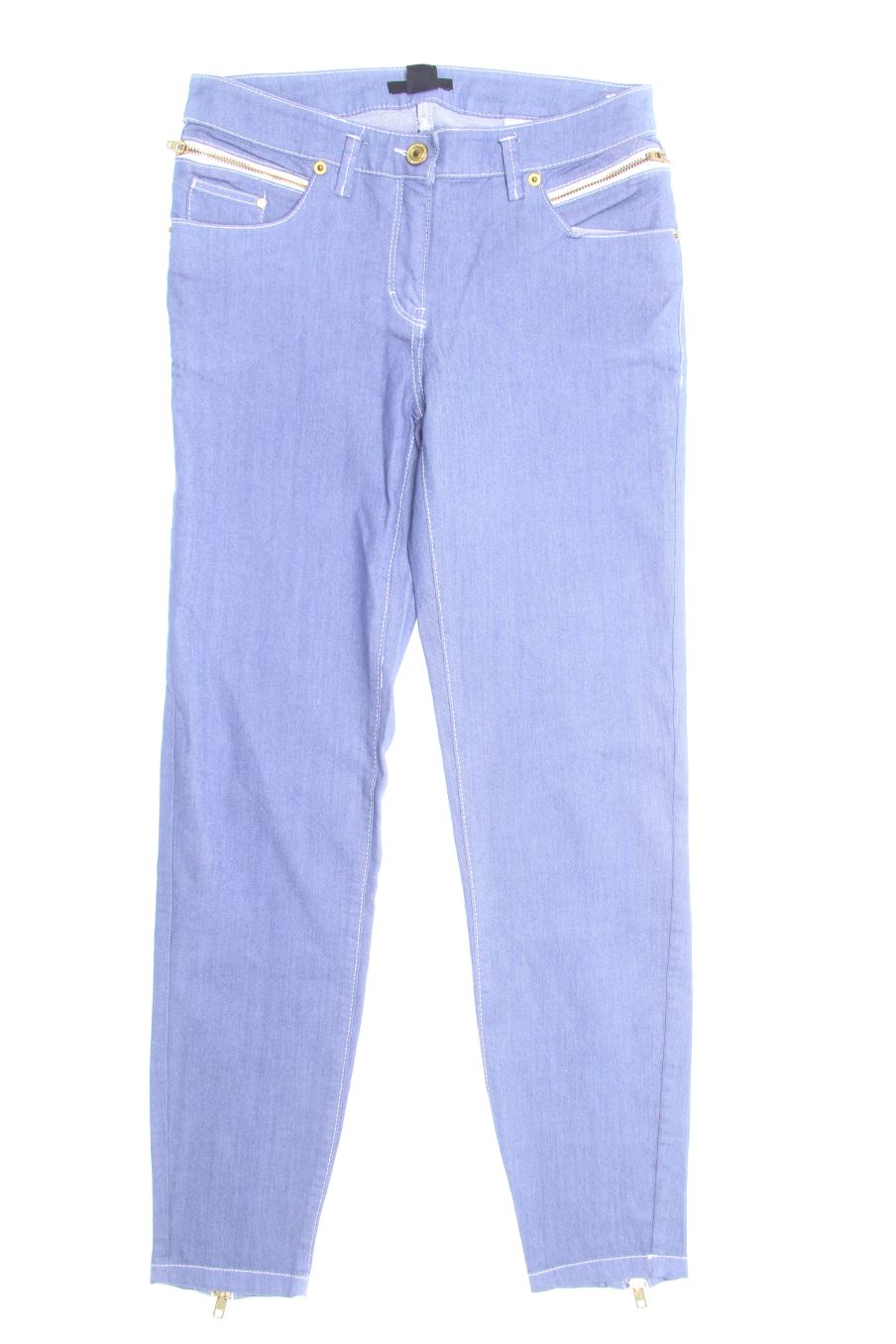 Vaqueros de H&M de la talla 34, de color azul de ropa vaquera