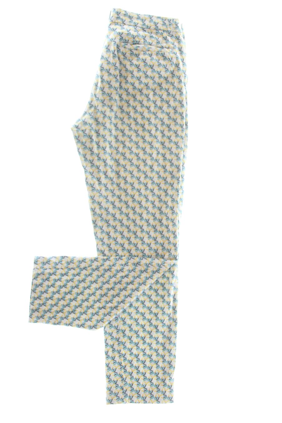 Pantalon Monoprix de la taille 36, de couleur imprimés