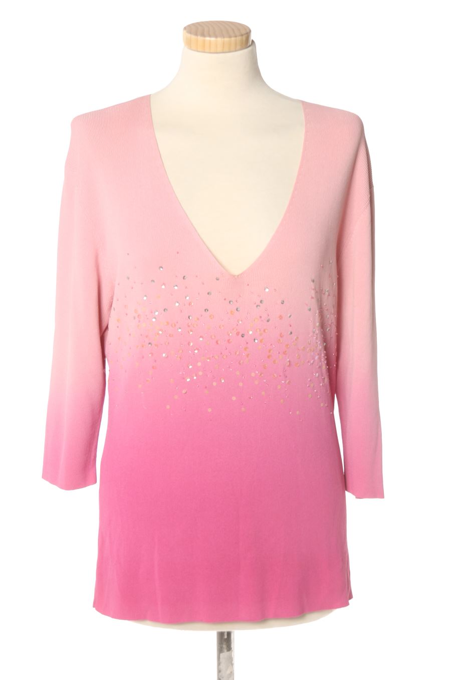 Pulls Caroll de la taille 46, de couleur rose