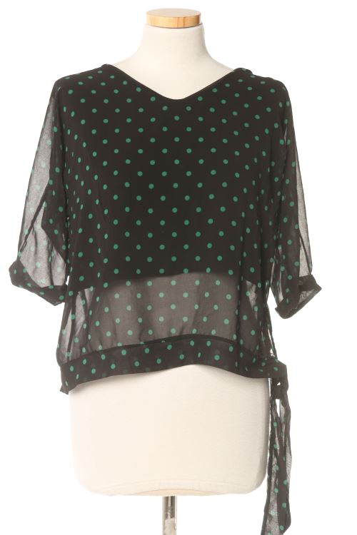 Blusa de manga corta