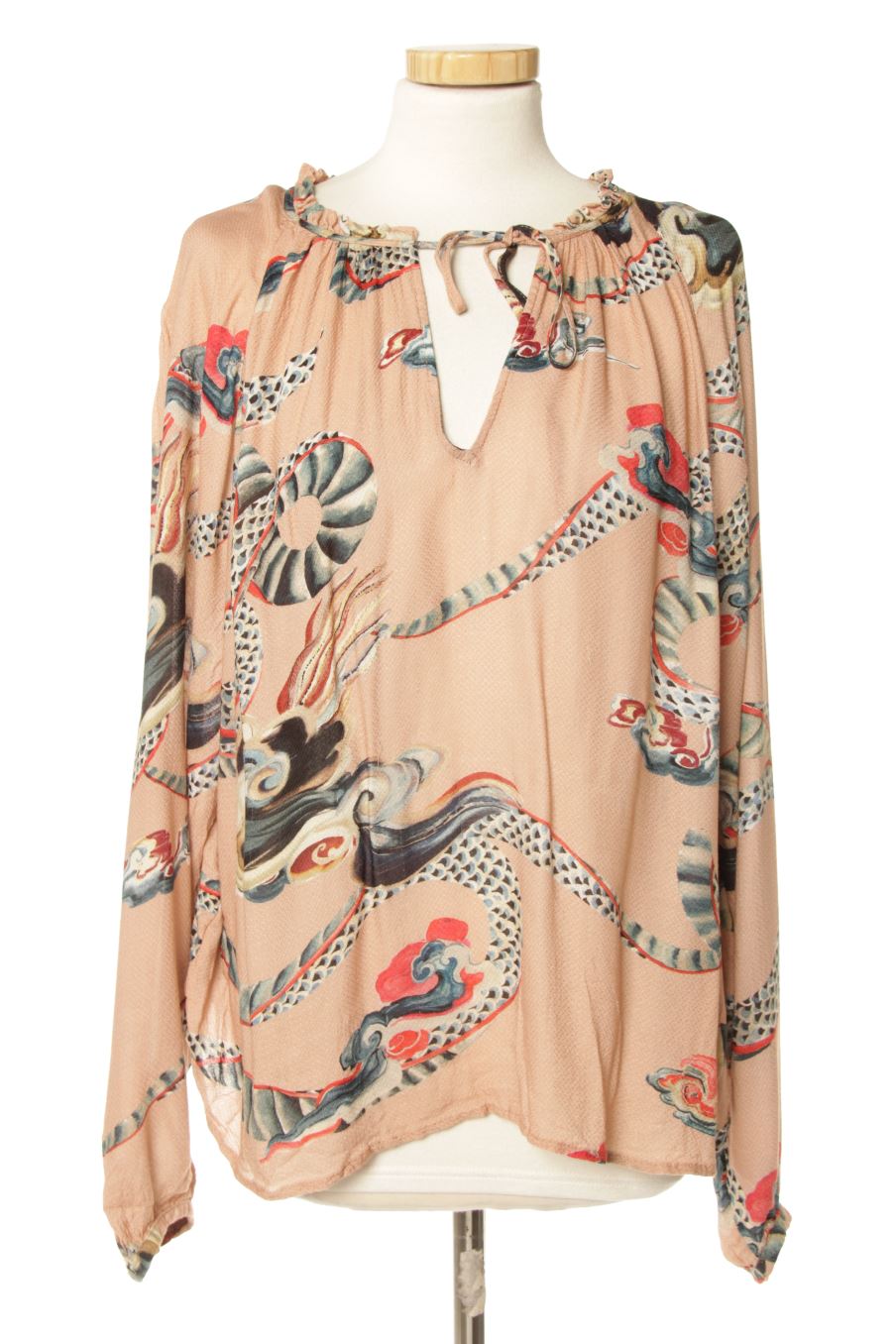Blouse à manches longues Camaieu de la taille 40, de couleur imprimés