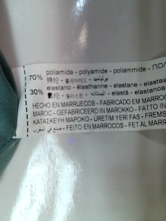Pantalones cortos de deporte de Zara de la talla S, de color verde