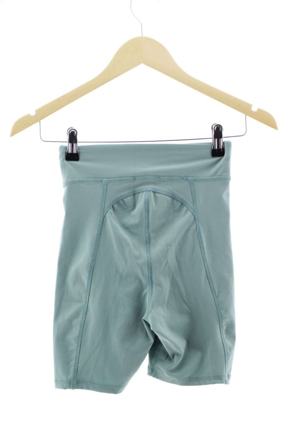 Pantalones cortos de deporte de Zara de la talla S, de color verde