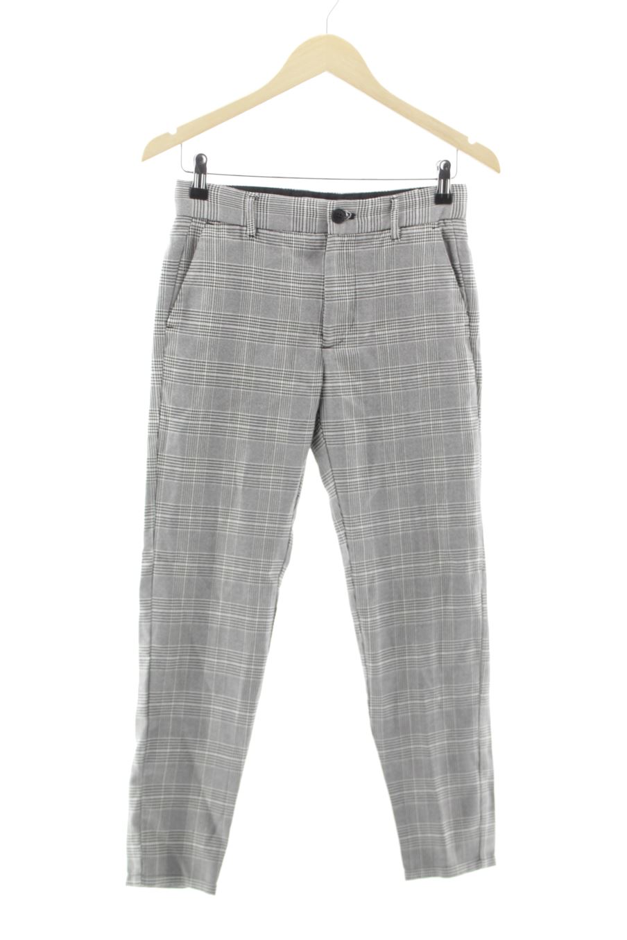 Pantaloni de Pull & Bear de la talla 36, de color quadri