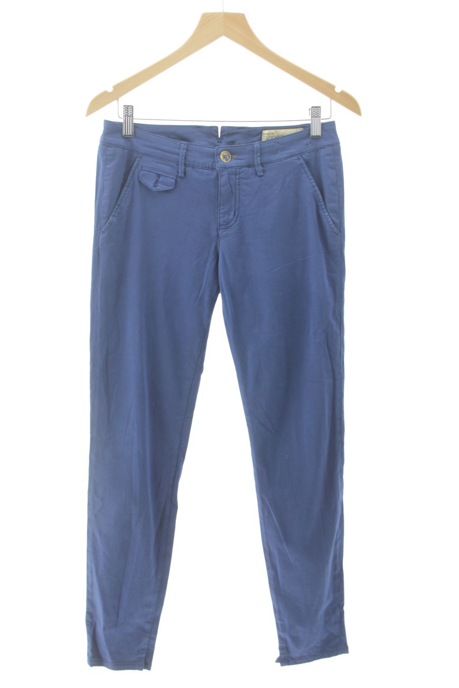 Pantalon Maison Clochard de la taille 38, de couleur bleu