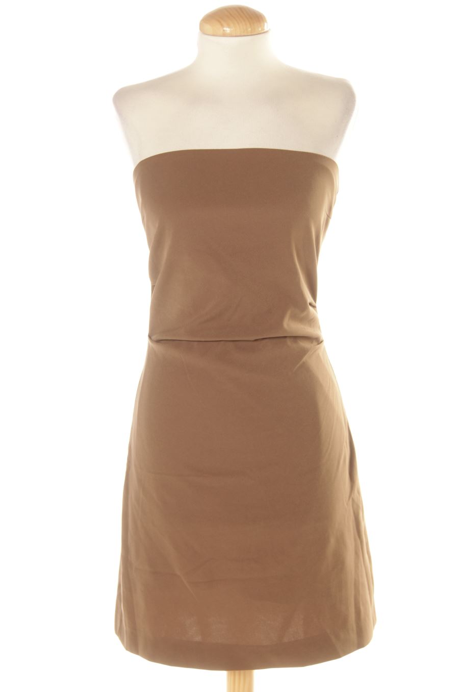 Robe casual Zara de la taille S, de couleur marron
