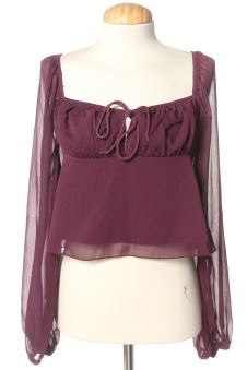 Blouse à manches longues M PERCENTIL