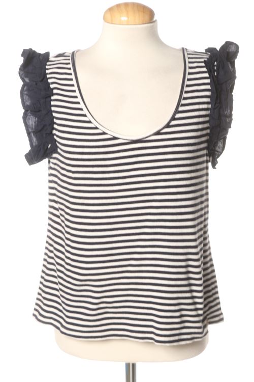 Blusa a maniche corte